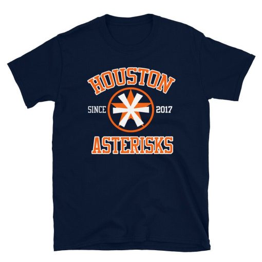 Houston Asterisks Funny Baseball Cheaters Unisex T Shirt Astros Asterisk cheat