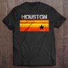 Houston Baseball Throwback Astro Vintage Stripes Version2 Tshirts
