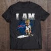 I Am Buffalo Print T Shirt Short Sleeve O Neck Bills Groot Tshirts