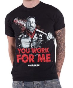 Interesting T Shirts Short T Shirt The Walking Dead You Work For Me Negan E Lucille