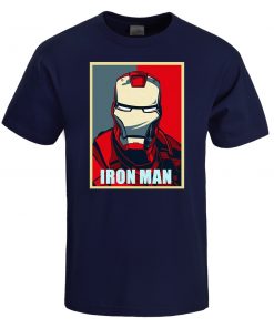 Iron Man T Shirt Men Fashion Brand Tony Stark T Shirt 2019 Summer Casual Cotton Tshirt 2