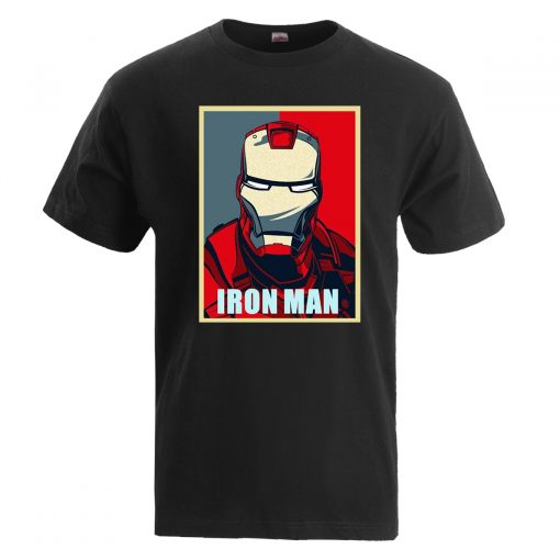 Iron Man T Shirt Men Fashion Brand Tony Stark T Shirt 2019 Summer Casual Cotton Tshirt