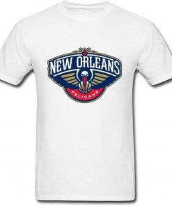Jinnsa Men s Nab New Orleans Pelican Logo Short Sleeve T Shirt