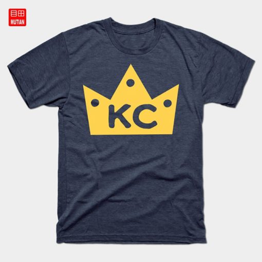 KC Crowned T Shirt Kansas Crown Town Baseball Royals Loyal Fans City Kansas City 4