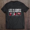 Life Is Simple Drink Sex And San Streetwear Harajuku Francisco 100 Cotton Men S Tshirt 49Ers