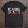 Life Is Simple Drink Sex And Tampa Streetwear Harajuku Bay 100 Cotton Men S Tshirt Buccaneers