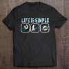 Life Is Simple Miami Streetwear Harajuku 100 Cotton Men S Tshirt Dolphins Tshirts