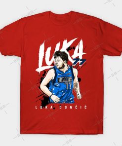Luka Doncic T Shirt basketball team basketball player dirk nowitzki luka hottest basketball player 3