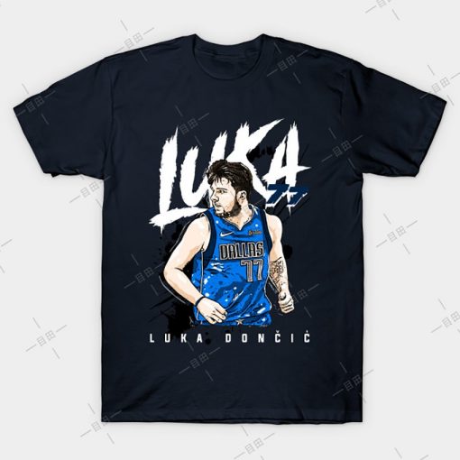 Luka Doncic T Shirt basketball team basketball player dirk nowitzki luka hottest basketball player 4