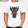 M210 New Creative Design Harry Owly Potter Owl T shirt Fashion Print T shirt short sleeve