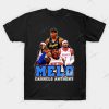 MELO T shirt Carmelo Anthony tee nyc knickstape ny newyork basketball knicks new york melo knickerbockers
