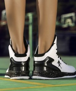 Man High top Jordan Basketball Shoes Men s Cushioning Light Basketball Sneakers Anti skid Breathable Outdoor 5