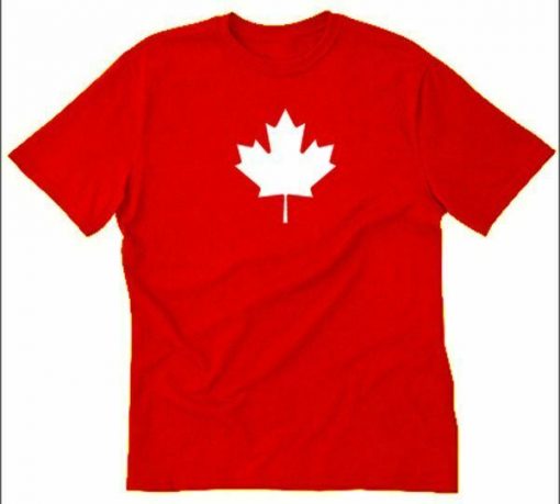 Maple Leaf T shirt Funny Canada Canadian Toronto Flag Eh Tee Shirt Canada Day