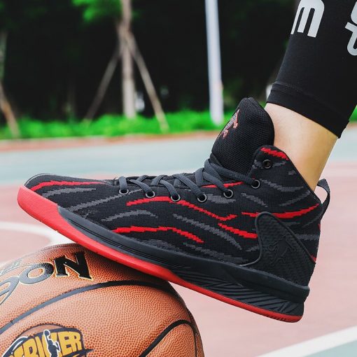 Men Basketball Shoes Sport 2020 Training Sneakers High Quality Jordan Basketball Boots Outdoor Boy Man Breathable 2