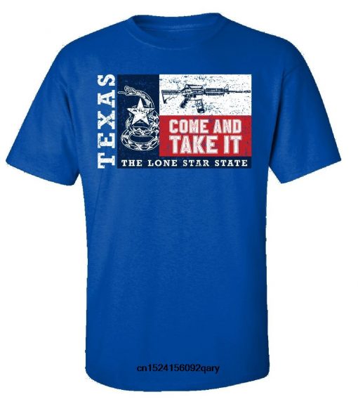 Men Funny T Shirt Women Cool tshirt Texas Flag Come And Take It Gun Ar15 Ar