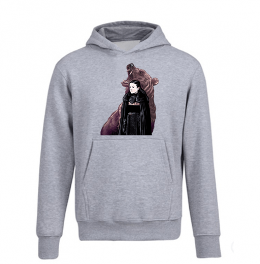 Men s Hoodies Game Of Thrones Lady Mormont Badass The North Remembers Artwork Awesome Zipper Fleece 2