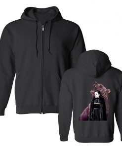 Men s Hoodies Game Of Thrones Lady Mormont Badass The North Remembers Artwork Awesome Zipper Fleece