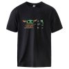 Mens Baby Yoda T shirts Star Wars Mandalorian Cotton T shirts Tops 2020 Hot Sell Man