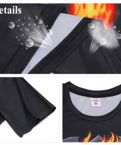 Mens T Shirt Summer Casual O Neck Short Sleeve Tops Tees Cool Dragons Print T shirt 4