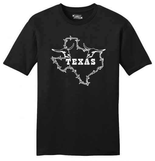 Mens Texas Graphic Soft Tee Lonestar Home Texan Shirt