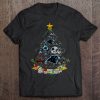 Merry And Bright Carolina Streetwear Harajuku 100 Cotton Men S Tshirt Panthers Christmas Tree Tshirts