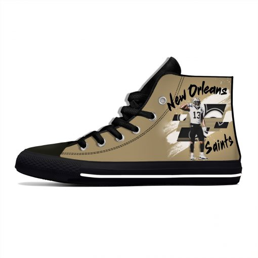 Michael Thomas New Orleans Football Star Fans Fashion Lightweight High Top Canvas Shoes Men Women Casual 1