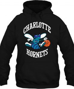 Mitchell Ness Charlotte Hornets Larry Johnson Caricattrad Chahor Roy Streetwear men women Hoodies Sweatshirts scaled