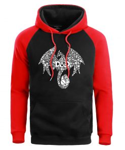 Mosaic Dragon Men Hoodie Sweatshirt Male Game Of Thrones Hoodies Winter Fleece Sweatshirts Warm Pullover Mens