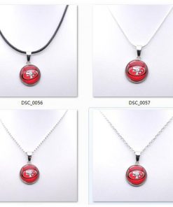 Necklace Pendant Women Necklace Children Necklace for Girl San Francisco 49er Charms Football Fans Gifts Party