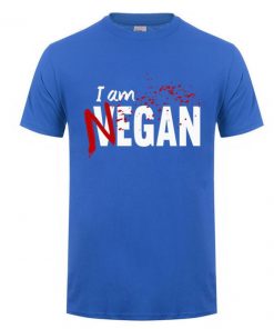 Negan lucille T Shirt Walking Dead Negan Lucille Men Fashion Design Custom Short Sleeve Valentine s 2