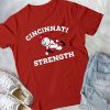 New CINCINNATI STRENGTH T Shirt Full Size red 4