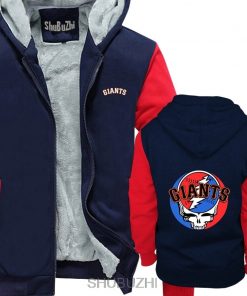 New Grateful Dead SF Giants Men s hoodie Cool Casual pride thick hoodies men Unisex New