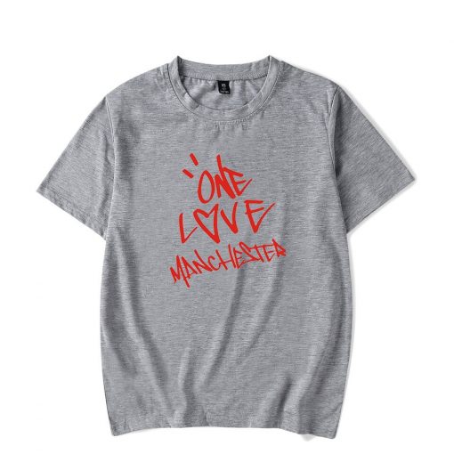 New One Love Manchester Fashion Hip Hop Men Women T Shirts Casual Tee Shirt Short Sleeve 2