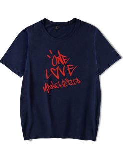 New One Love Manchester Fashion Hip Hop Men Women T Shirts Casual Tee Shirt Short Sleeve 3