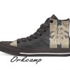 New Orleans Football Player Thomas High Top Canvas Shoes Custom Walking shoes