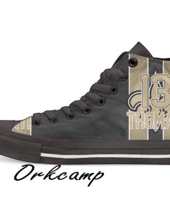 New Orleans Football Player Thomas High Top Canvas Shoes Custom Walking shoes
