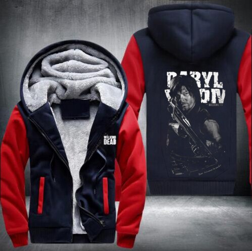 New THE WALKING DEAD Sweatshirts Hoodies Velvet Coat Hot Sale fast shi 1