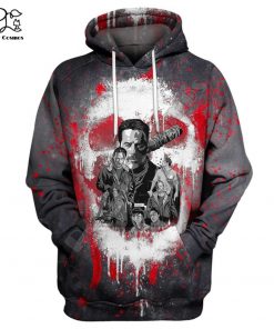 Newest Hot sell TV Drama The Walking Dead Men Women Sweatshirt 3D Print Hoodie Long Sleeve 6