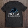 Nola No One Likes Atlanta Carolina Streetwear Harajuku 100 Cotton Men S Tshirt Panthers Tshirts