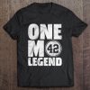 One Mo Legend 42 Baseball New Streetwear Harajuku York 100 Cotton Men S Tshirt Yankees Tshirts