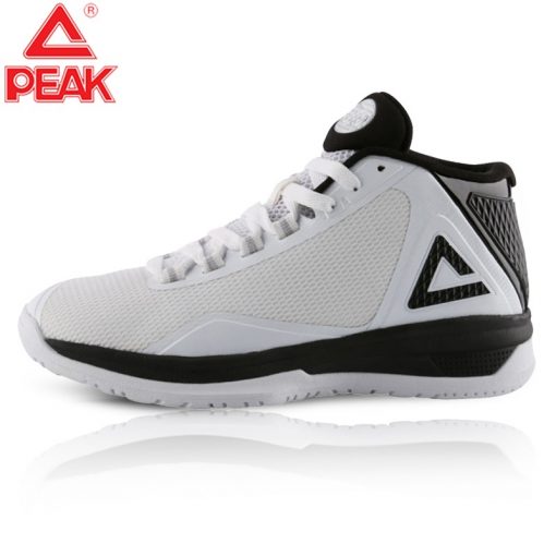 PEAK Basketball Shoes TONY PARKER Professional Cushioning Sole Breathable Air Mesh Safety Basketball Sneakers for Kids