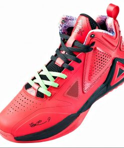 PEAK Men s TONY PARKER I Basketball Shoes Male Street Basketball Culture Sports Shoes Professional Damping 5