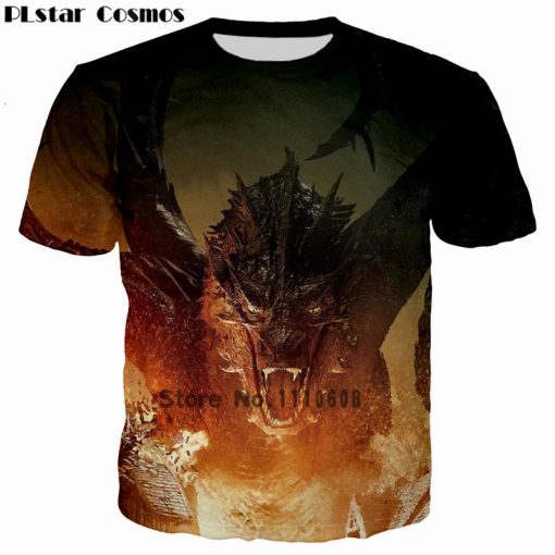 PLstar Cosmos Jon Snow Game of Thrones Printed 3D Men T shirt casual men tshirt Tops