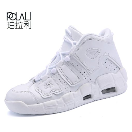 POLALI Brand Basketball Shoes Men High top Sports Air Cushion Jordan Hombre Athletic Mens Shoes Comfortable 2