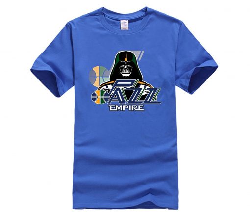 Phiking New jazz Empire T shirt Darth Vader Utah T Shirt 1