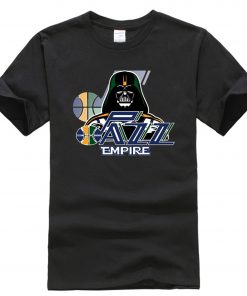 Phiking New jazz Empire T shirt Darth Vader Utah T Shirt