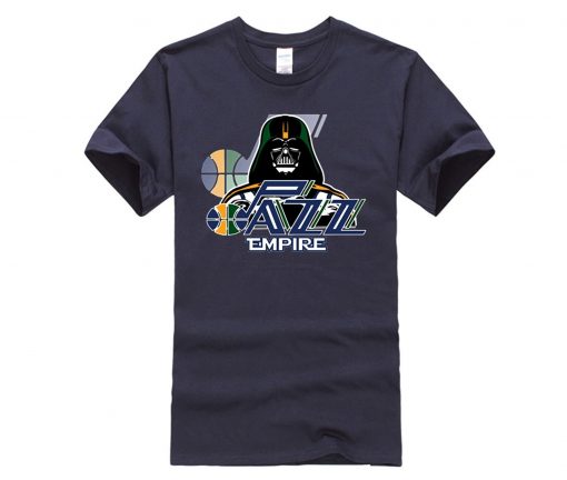 Phiking New jazz Empire T shirt Darth Vader Utah T Shirt 4