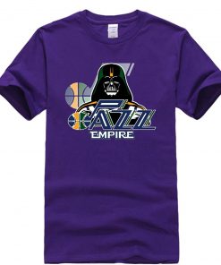 Phiking New jazz Empire T shirt Darth Vader Utah T Shirt 5