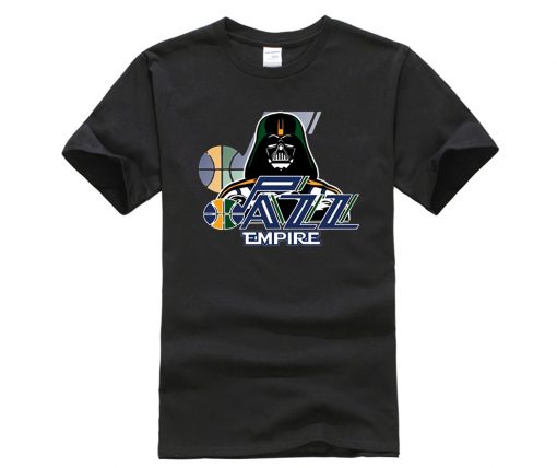 Phiking New jazz Empire T shirt Darth Vader Utah T Shirt