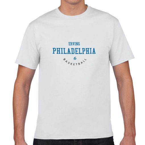 Philadelphia 76ers Lengend 6 Julius Erving Dr J Basketball Fans Wear Nostalgic Man Cotton Men s
